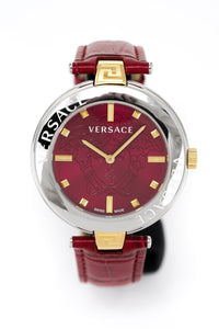 Thumbnail for Versace Watch New Lady 38mm Red VE2J00321 - Watches & Crystals