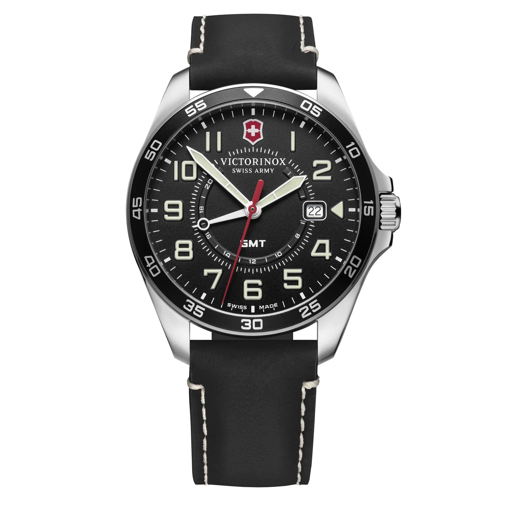 Victorinox Men's Watch Fieldforce GMT Black 241895 - Watches & Crystals