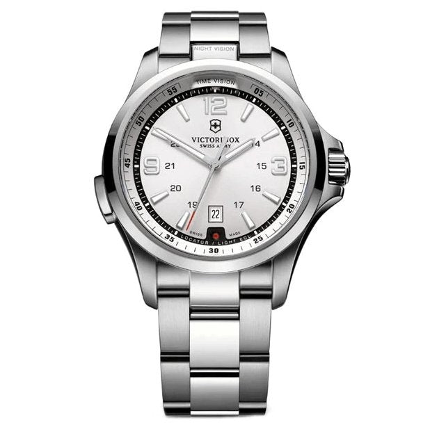 Victorinox Men's Watch Night Vision Stainless Steel 241571 - Watches & Crystals